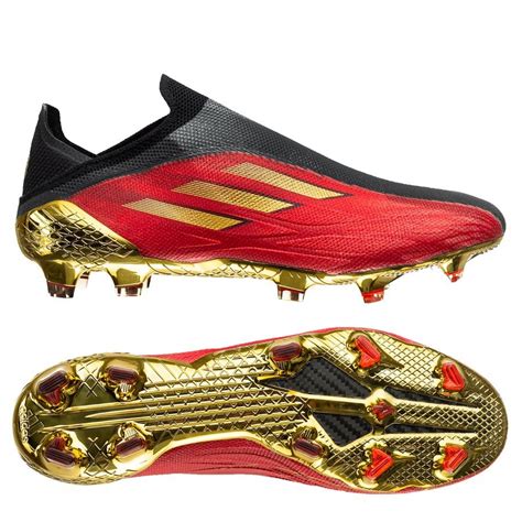 adidas red and gold